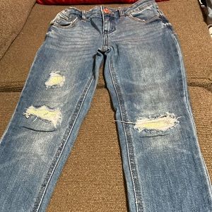 Girl’s jeans. Barely worn by cat and Jack size 8.